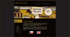 Desktop Screenshot of labelleepoque.cz