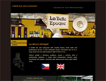 Tablet Screenshot of labelleepoque.cz