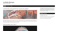 Desktop Screenshot of labelleepoque.org