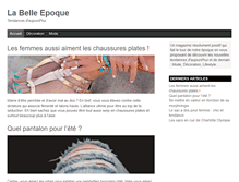 Tablet Screenshot of labelleepoque.org